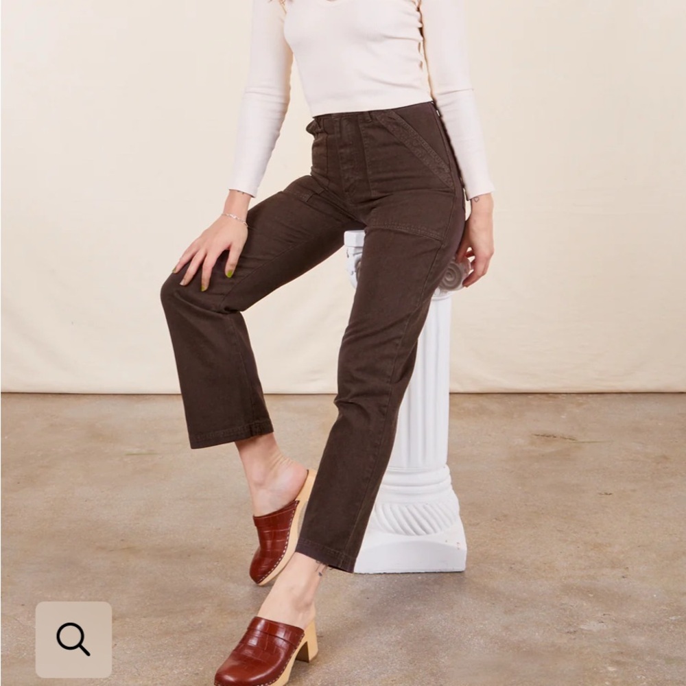 Big bud press work pants in Espresso Brown